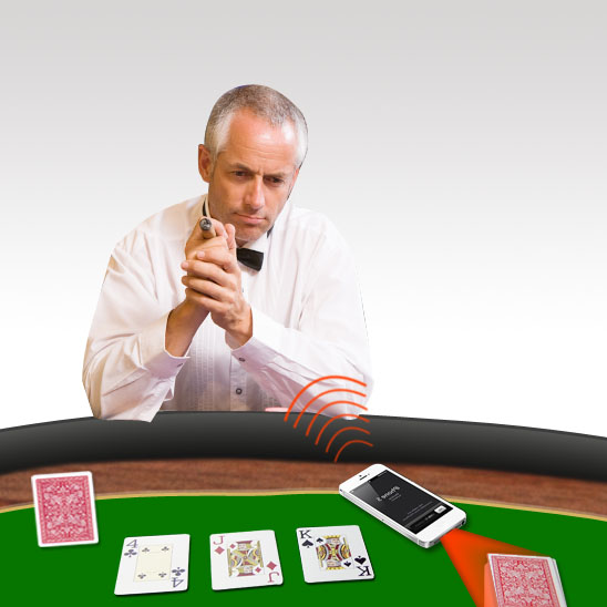 Poker Texas Hold'em série de système de balayage